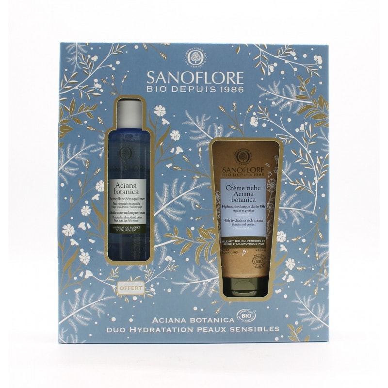 Sanoflore Coffret Sanoflore Aciana Botanica Univers Pharmacie