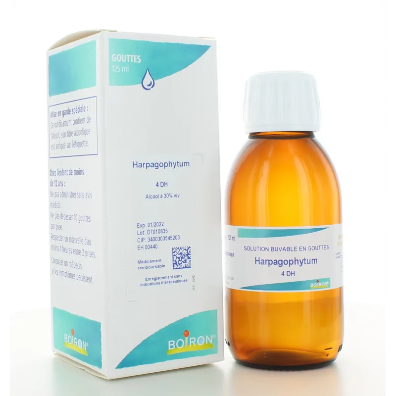 Boiron Harpagophytum 4DH 125ml - Univers Pharmacie