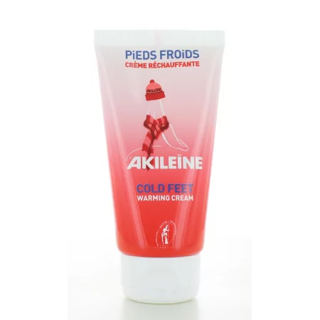 Akileïne Crème Réchauffante Pieds Froids 75ml - Univers Pharmacie