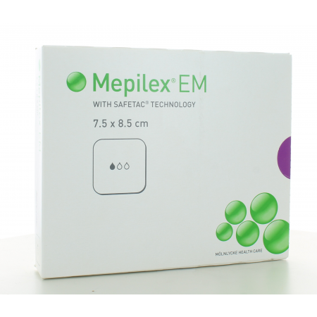 Mepilex EM 7,5X8,5cm 10 pièces