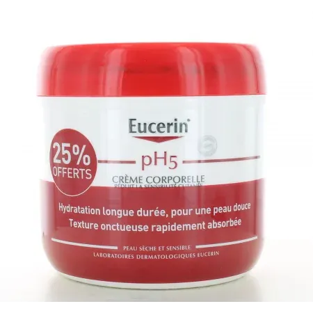 Crème Corporelle pH5 Eucerin 450 ml