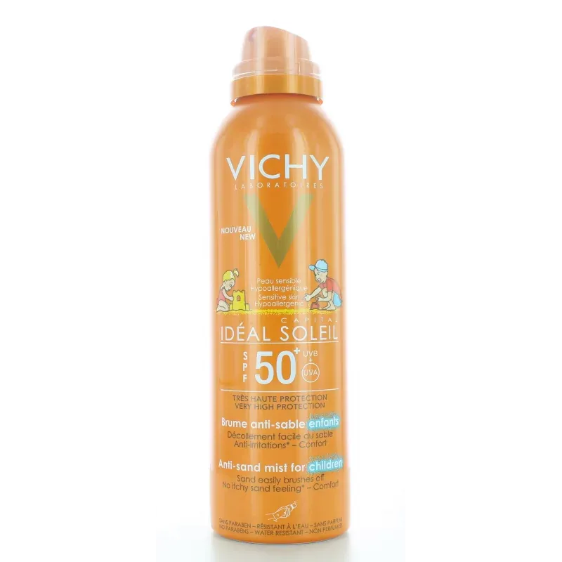 Vichy Idéal Soleil Brume Anti-sable Enfants SPF50+ 200ml