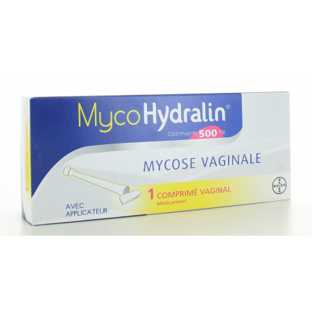 MycoHydralin 500mg 1 comprimé vaginal - Univers Pharmacie