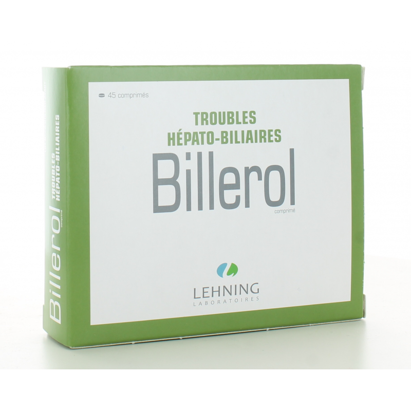 Billerol Lehning 3X15 comprimés Billerol Lehning 3X15 comprimés