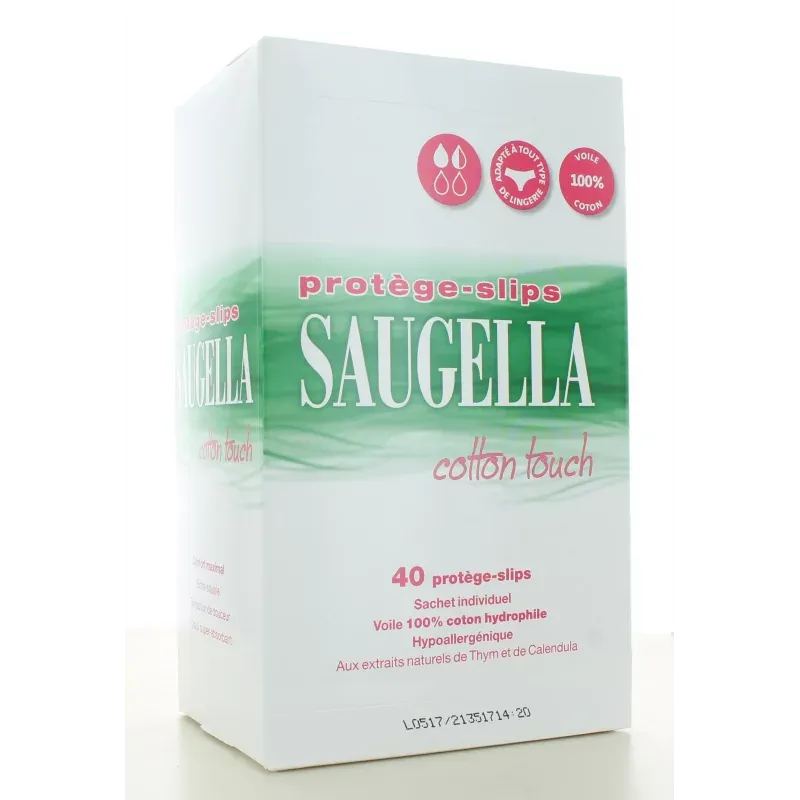 Saugella Cotton Touch Protège-slips X40 Saugella Cotton Touch Protège-slips X40