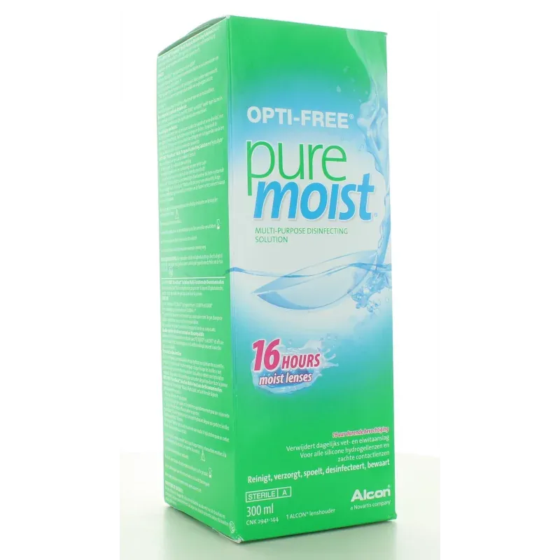 Solution pour Lentilles Opti-Free Pure Moist 300 ml
