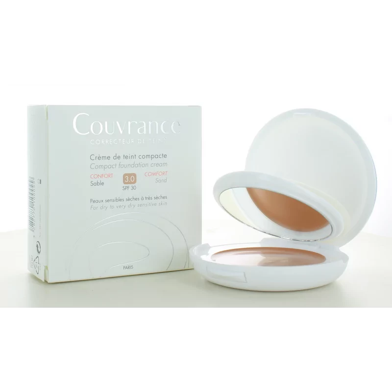 Avène Crème de Teint Compacte Couvrance Confort Sable 3.0