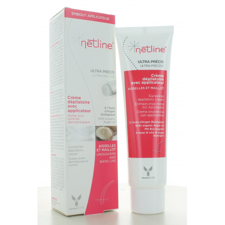 Netline Crème Dépilatoire avec applicateur 100ml - Univers Pharmacie