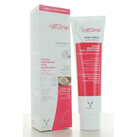 Netline Crème Dépilatoire avec applicateur 100ml - Univers Pharmacie