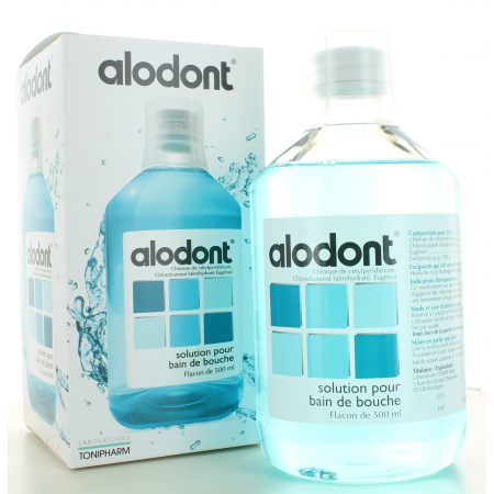 Alodont Solution pour Bain de Bouche 500 ml