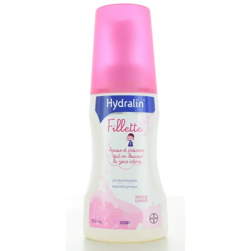 Hydralin Fillette Mousse Lavante 150ml