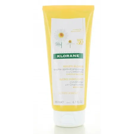 Klorane Baume Après-Shampooing Reflets Blonds Camomille 200ml - Univers Pharmacie
