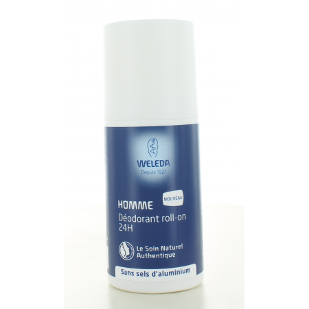 Déodorant Roll-on Homme 24H Weleda 50 ml
