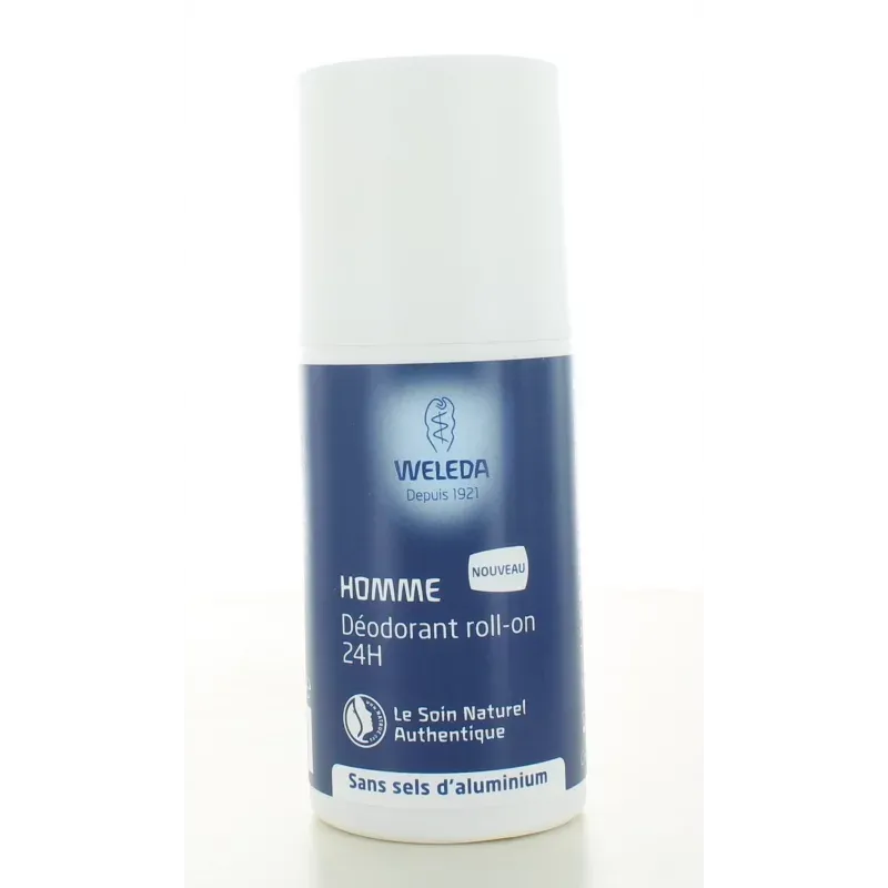 Déodorant Roll-on Homme 24H Weleda 50 ml