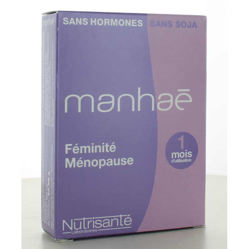 Manhaé Féminité Ménopause 30 capsules Manhaé Féminité Ménopause 30 capsules