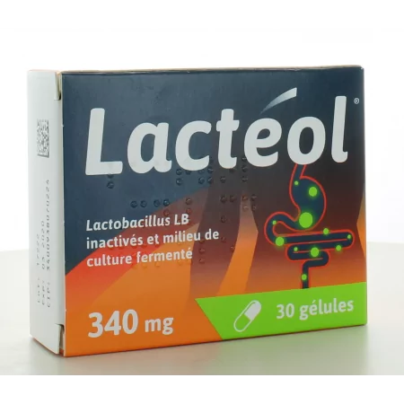 Lactéol 340 mg 30 gélules