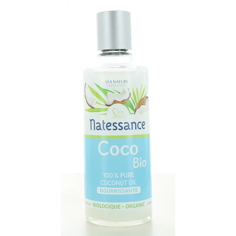 Huile de coco (huile de coprah flacon 100mL)