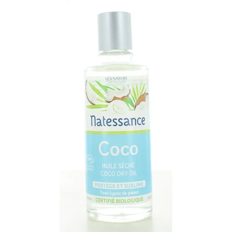 Natessance Huile Sèche Coco 100ml