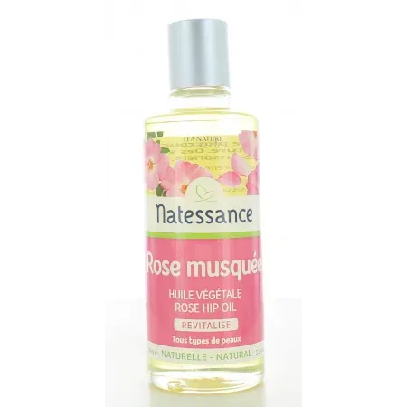 Natessance Huile Végétale Rose Musquée 100ml