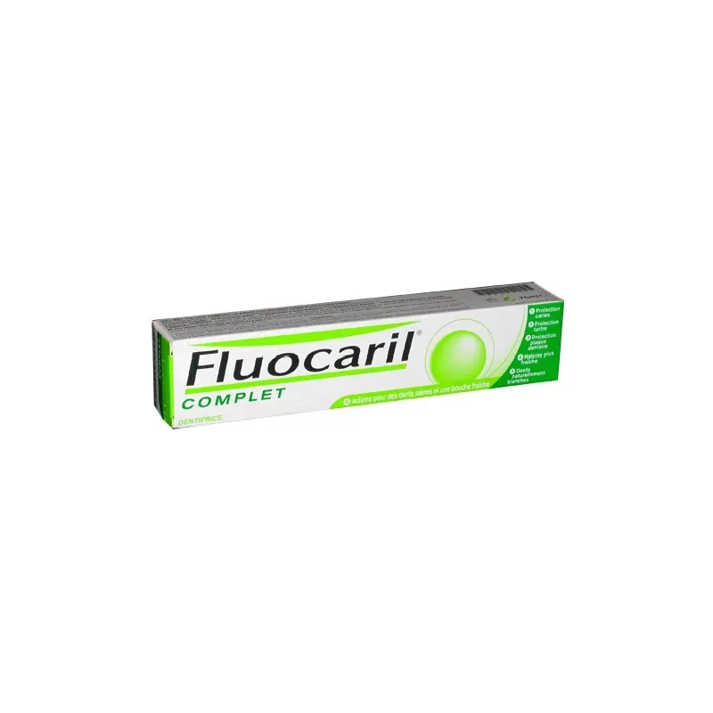 Dentifrice Fluocaril Bi-Fluoré 145mg Menthe 75ml - Univers Pharmacie