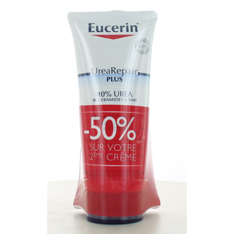 Eucerin UreaRepair Plus Crème Pied 2X100ml Eucerin UreaRepair Plus Crème Pied 2X100ml