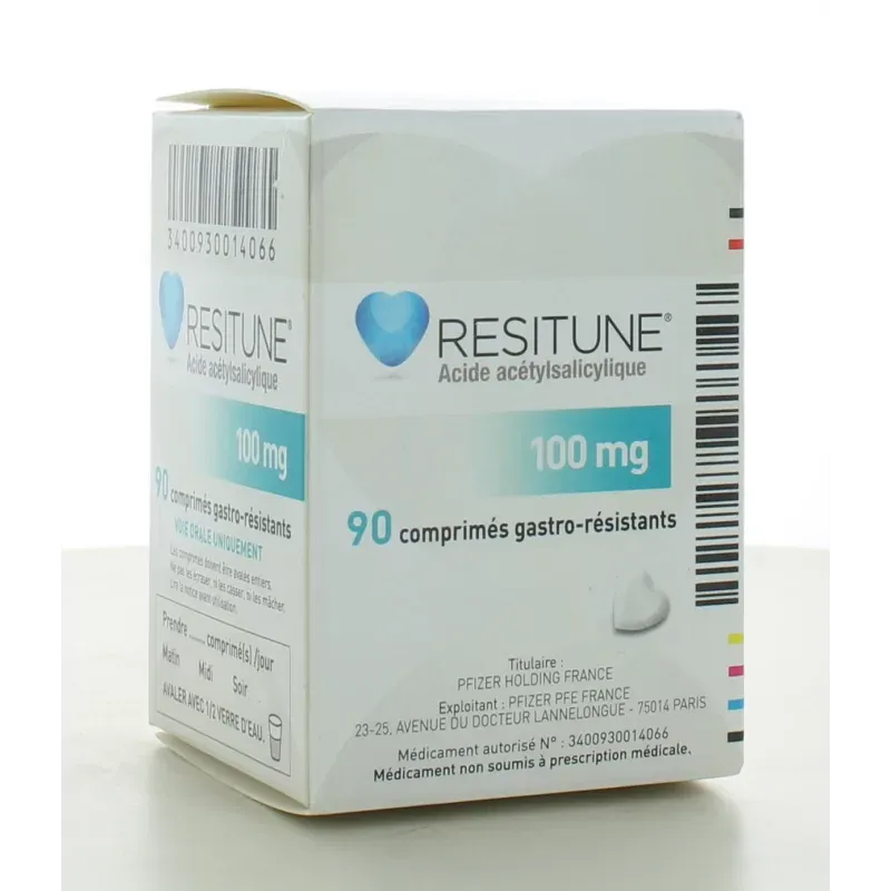 Resitune 100mg 90 comprimés - Univers Pharmacie