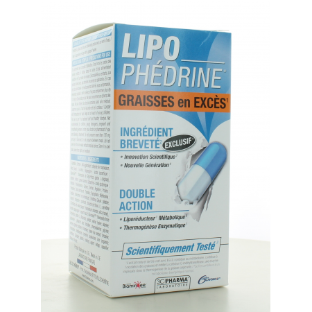 Lipophédrine 80 gélules - Univers Pharmacie