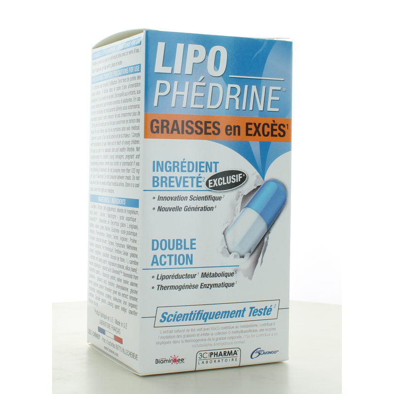 Lipophédrine 80 gélules - Univers Pharmacie Lipophédrine 80 gélules - Univers Pharmacie