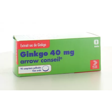 Ginkgo Arrow 40 mg 90 comprimés