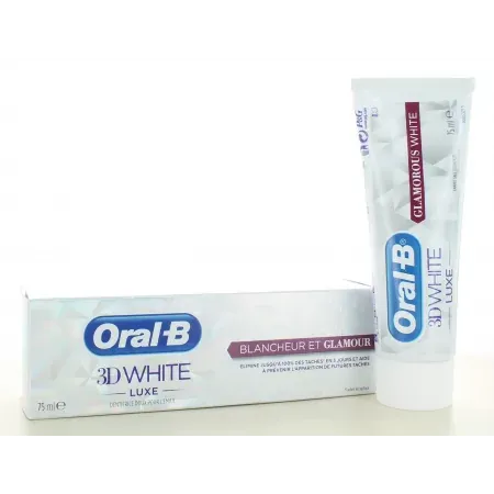 Dentifrice 3D White Luxe Blancheur et Glamour Oral-B...