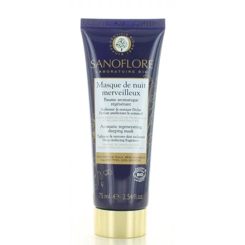Sanoflore Masque de Nuit Merveilleux 75ml