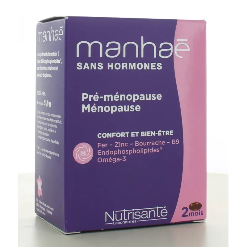 Manhaé Féminité Ménopause 60 capsules