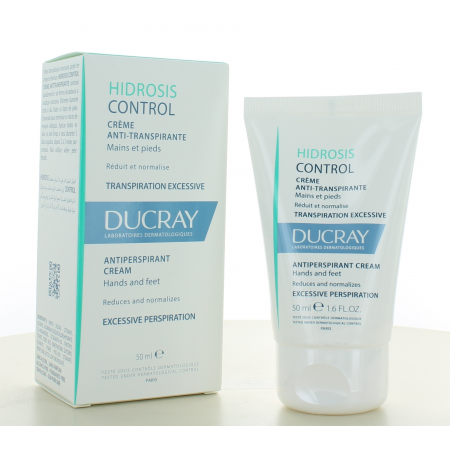Ducray Hidrosis Control Crème Anti-transpirante Mains et Pieds 50ml - Univers Pharmacie