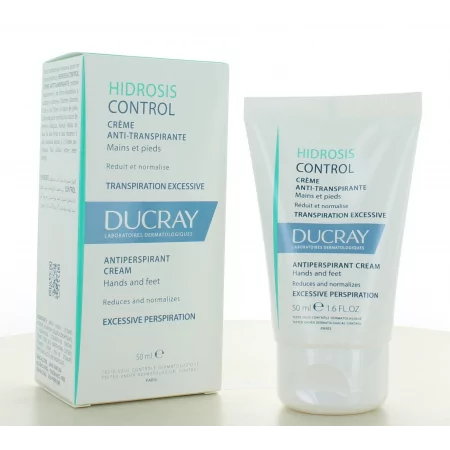 Ducray Hidrosis Control Crème Anti-transpirante Mains et Pieds 50ml - Univers Pharmacie
