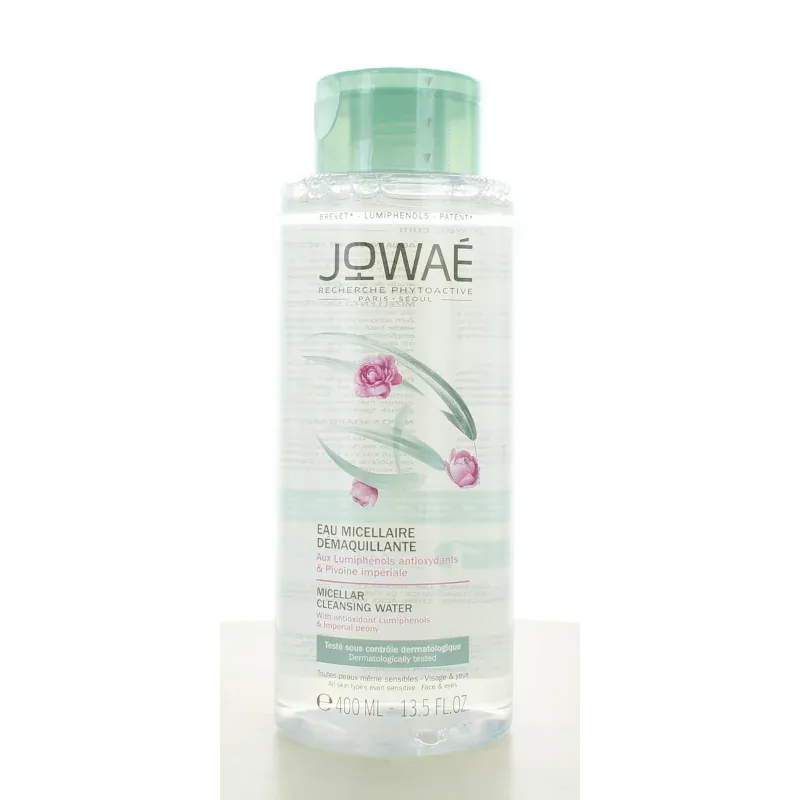 Eau Micellaire Démaquillante Jowaé 400 ml