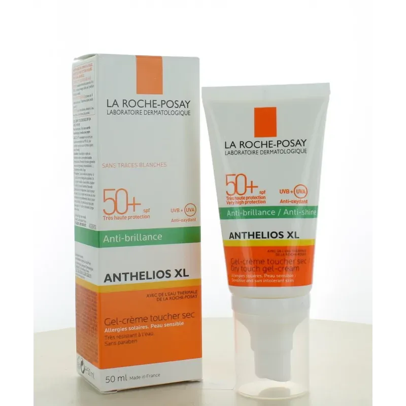 La Roche-Posay Anthelios XL Gel-crème Toucher Sec SPF50+ 50ml - Univers Pharmacie