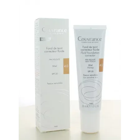Avène Fond de Teint Correcteur Fluide Miel Couvrance...