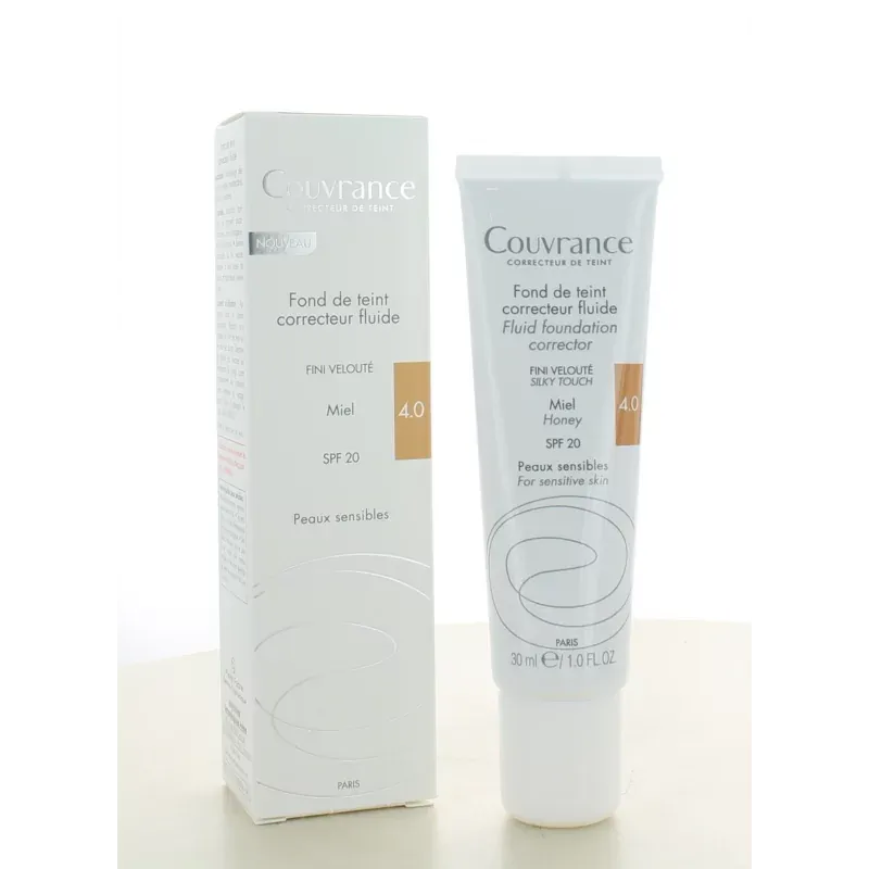 Avène Fond de Teint Correcteur Fluide Miel Couvrance 30ml Avène Fond de Teint Correcteur Fluide Miel Couvrance 30ml
