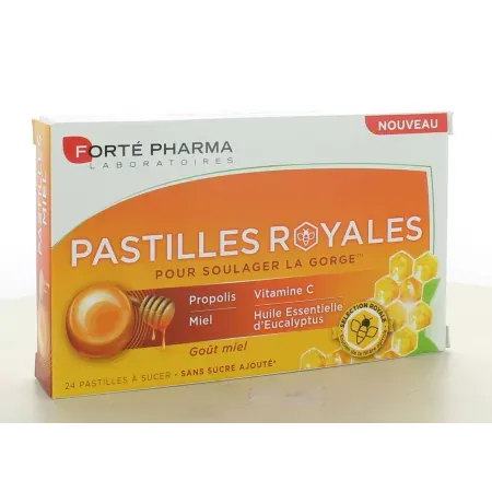 Pastilles Royales Goût Miel Forté Pharma 24 pastilles