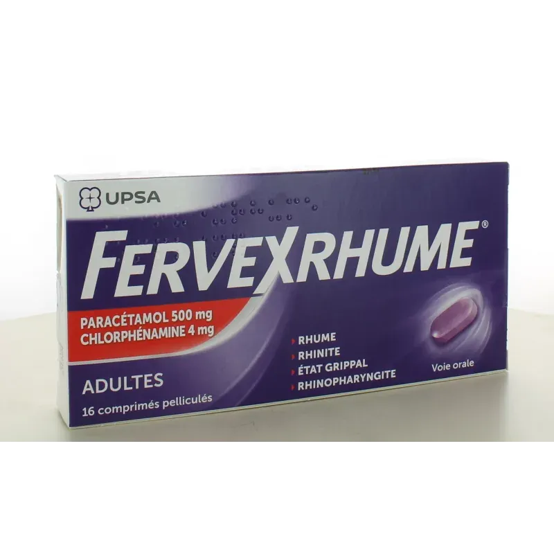 FervexRhume Adultes 16 comprimés FervexRhume Adultes 16 comprimés