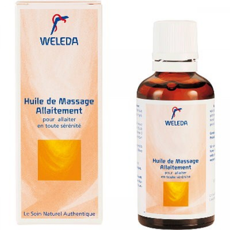 Huile de Massage Allaitement Weleda 50 ml
