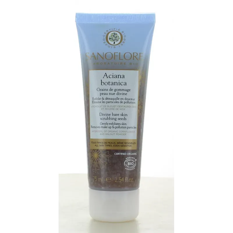Sanoflore Aciana Botanica Grains de Gommage 75ml - Univers Pharmacie