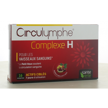 Santé Verte Circulymphe Complexe H 16 comprimés - Univers Pharmacie