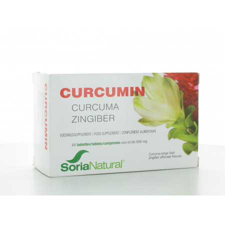 Curcumin Soria Natural 60 comprimés
