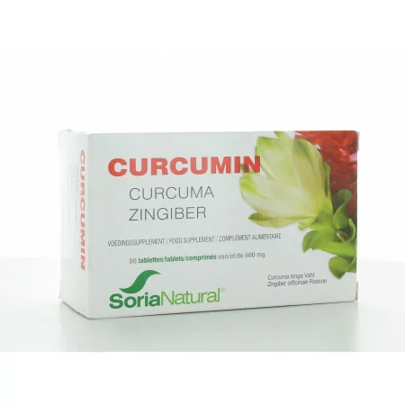 Curcumin Soria Natural 60 comprimés