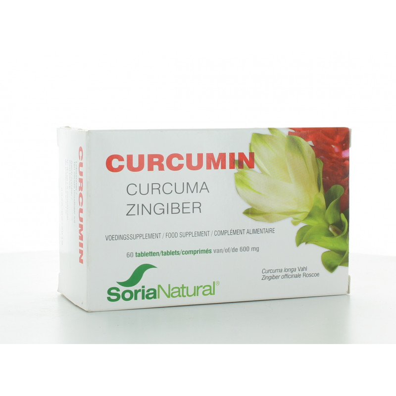 Curcumin Soria Natural 60 comprimés Curcumin Soria Natural 60 comprimés
