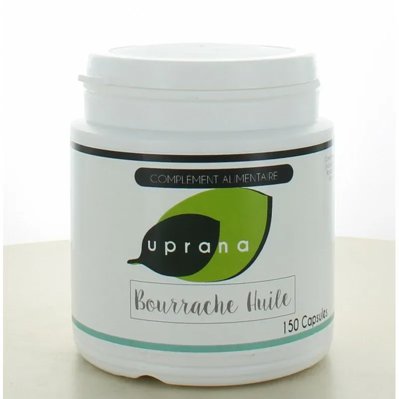 Uprana Bourrache Huile 150 capsules - Univers Pharmacie