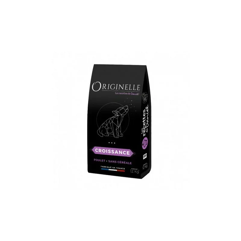 Croquettes Originelle Les Recettes de Daniel Adulte Poulet Sans Céréales 12kg