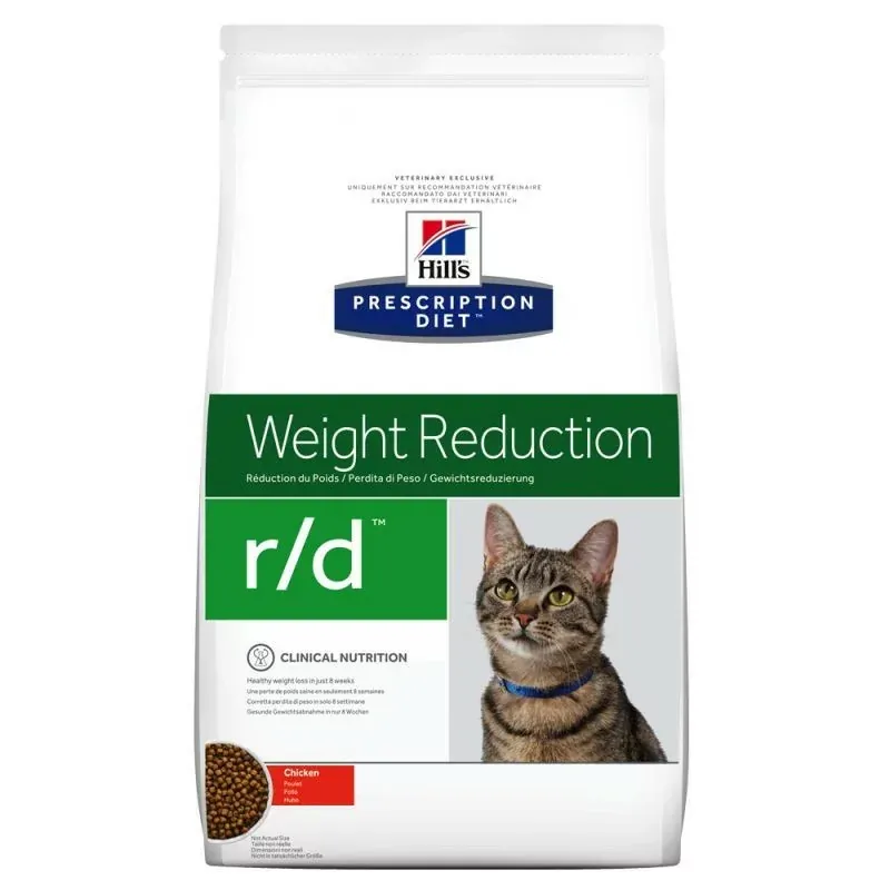 Croquettes Hill's Prescription Diet Féline Weight Reduction r/d 1.5kg