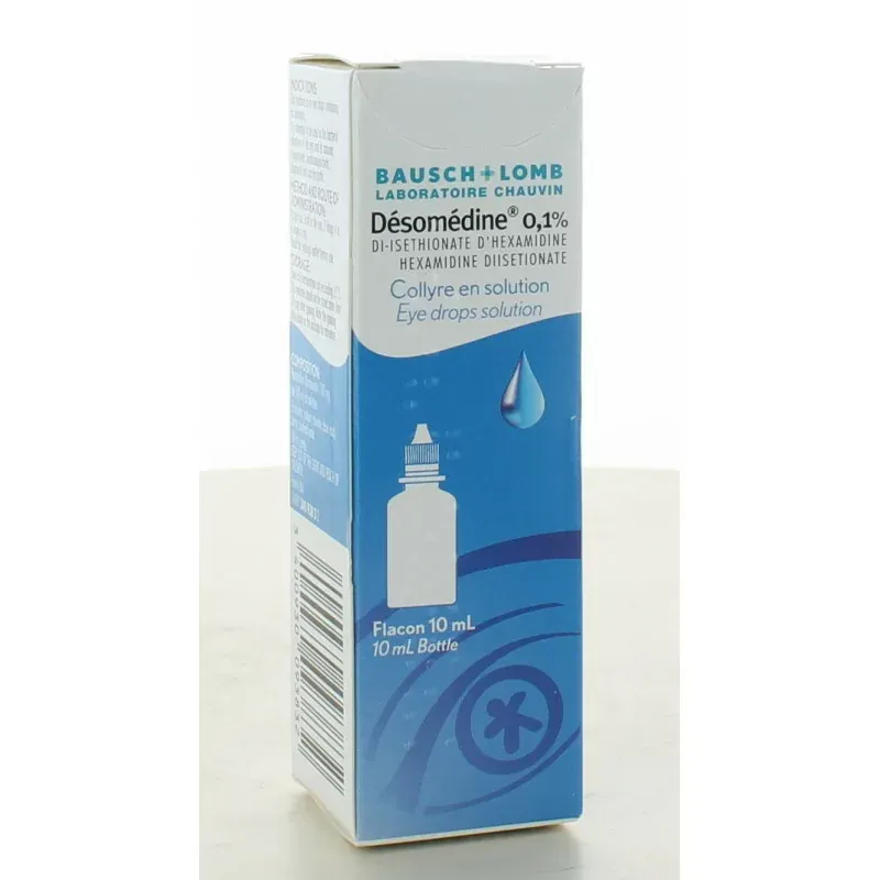 Désomédine 0,1% Collyre Antiseptique 10ml